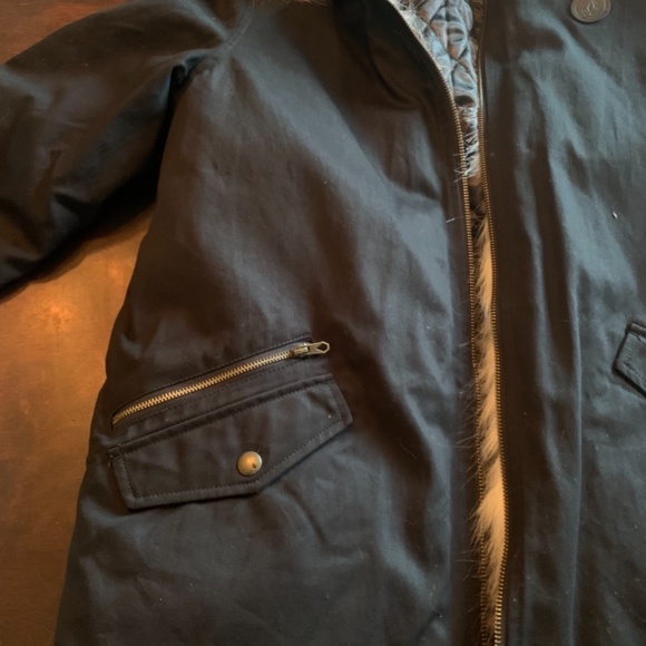 NWT Volcom Women’s Small Pow Now Jacket black faux fur - Picture 3 of 8